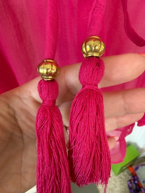 Club Z Collection Sheer Ruffled Coverup - Picture 5 of 7